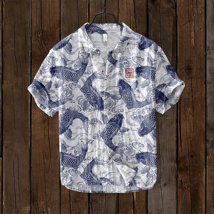 Walter™ | Essentials Shirt - Fischdruck