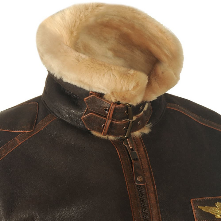 Hawker - Fliegerjacke aus Shearling