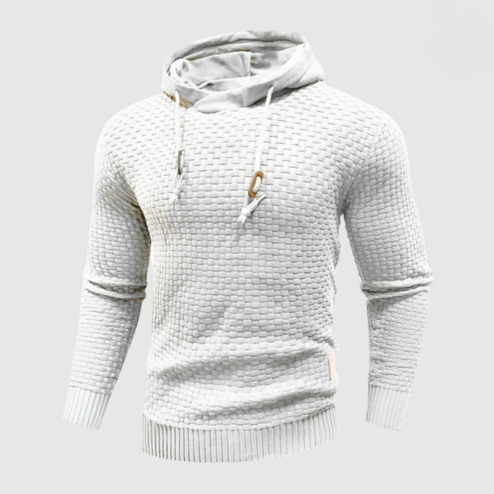 Brayden | Herren Kapuzenpullover mit gewebter Textur