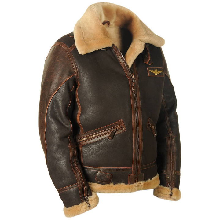 Hawker - Fliegerjacke aus Shearling