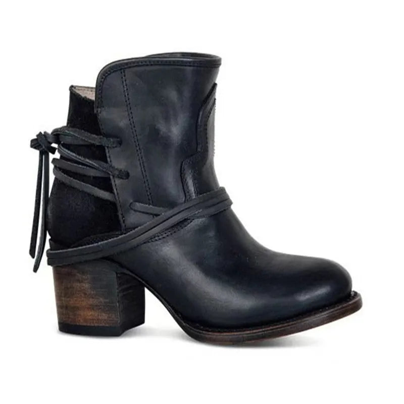 Irmgard™ | Klassische Stiefel Frontier Vintage