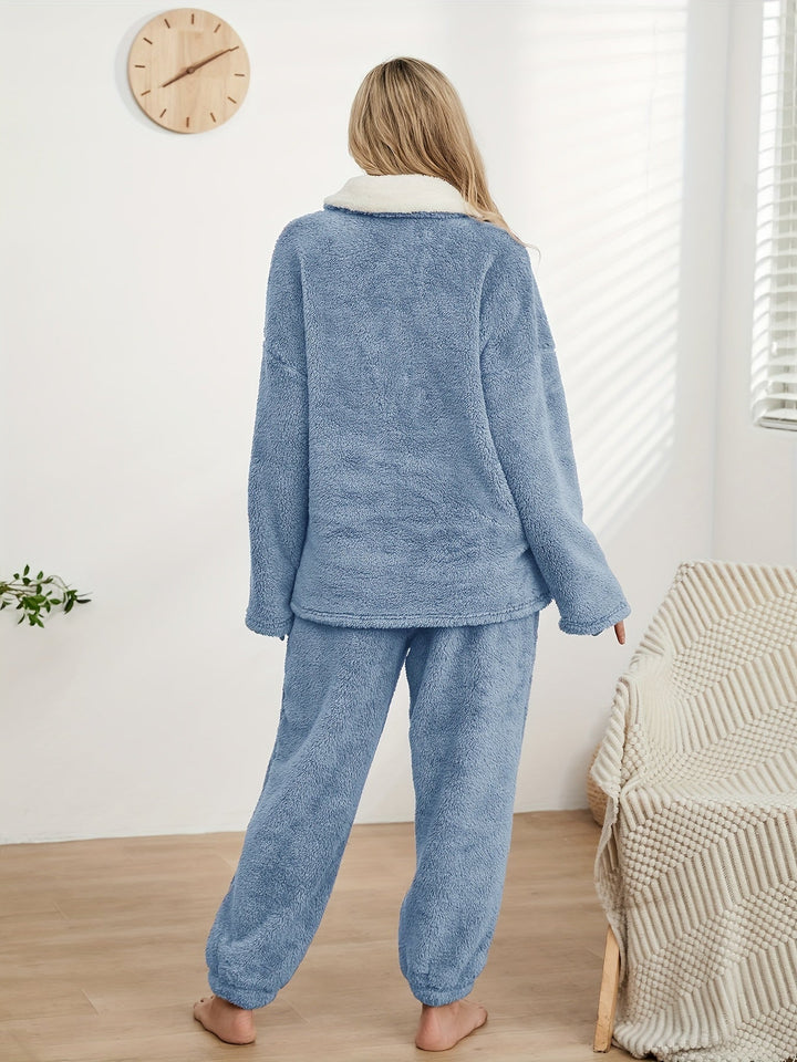 Isabella™ | Flauschiges Pyjama-Set