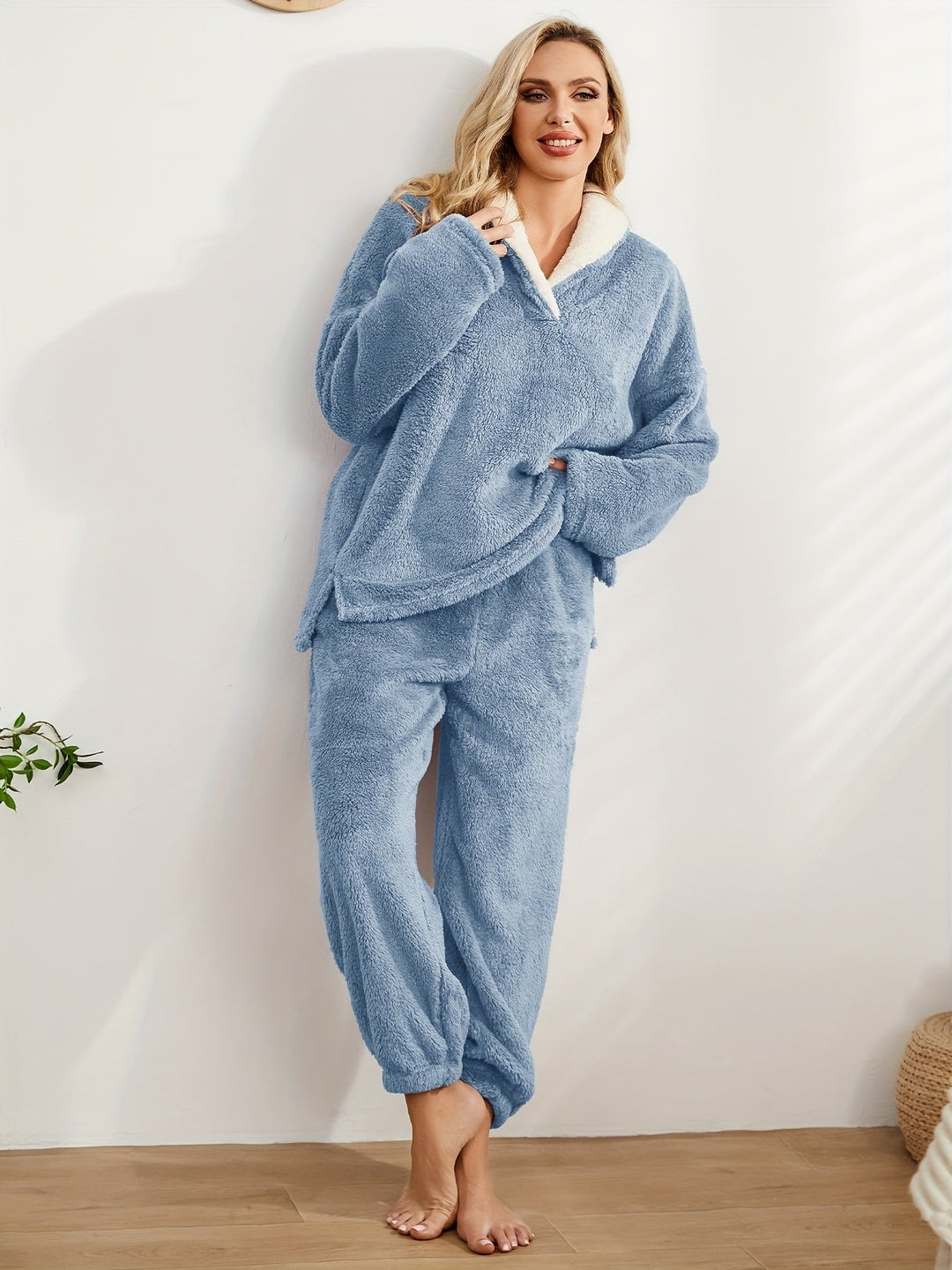 Isabella™ | Flauschiges Pyjama-Set