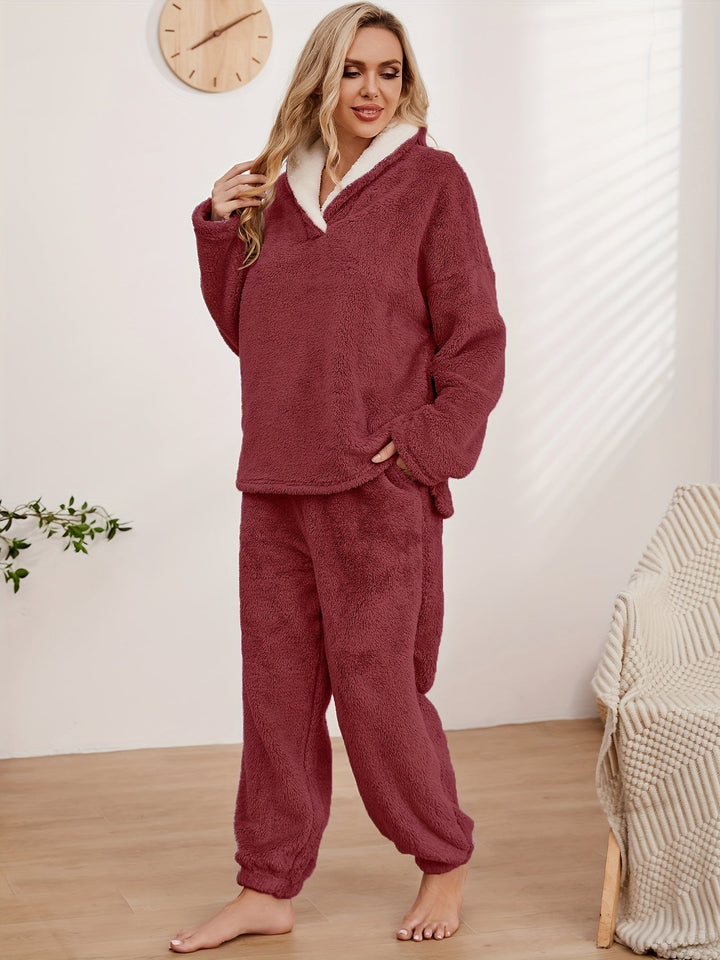 Isabella™ | Flauschiges Pyjama-Set