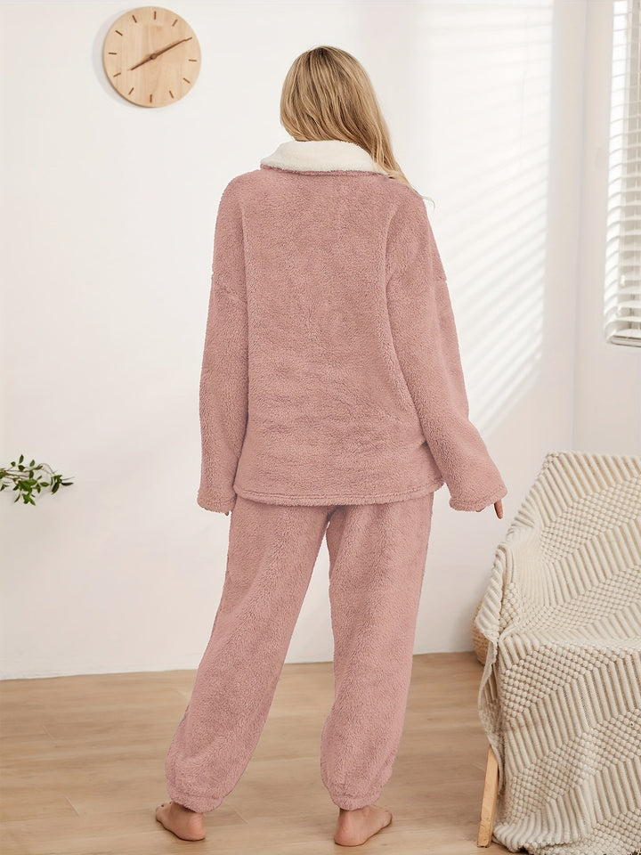 Isabella™ | Flauschiges Pyjama-Set