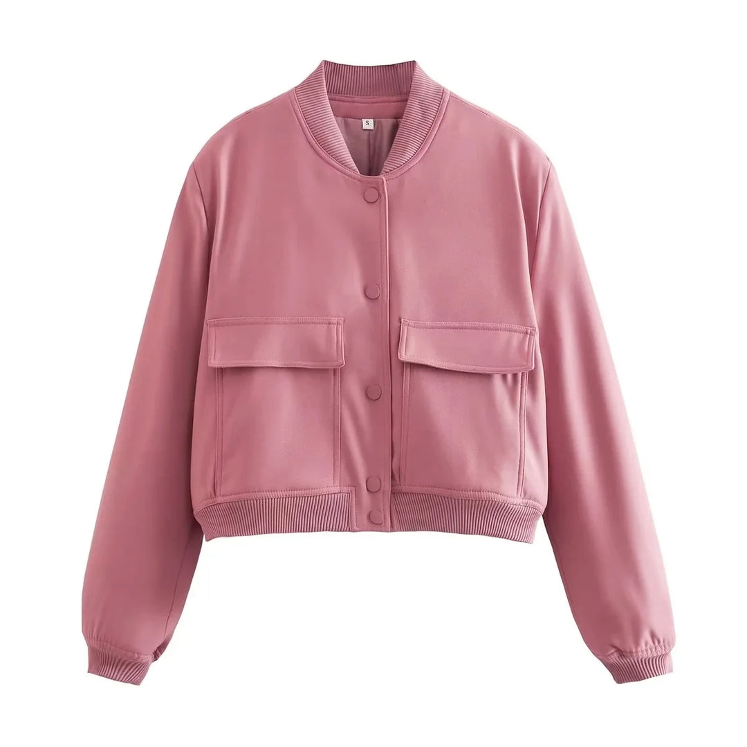 HEIKE™ | DAMEN BOMBER-CROPPED-JACKEN